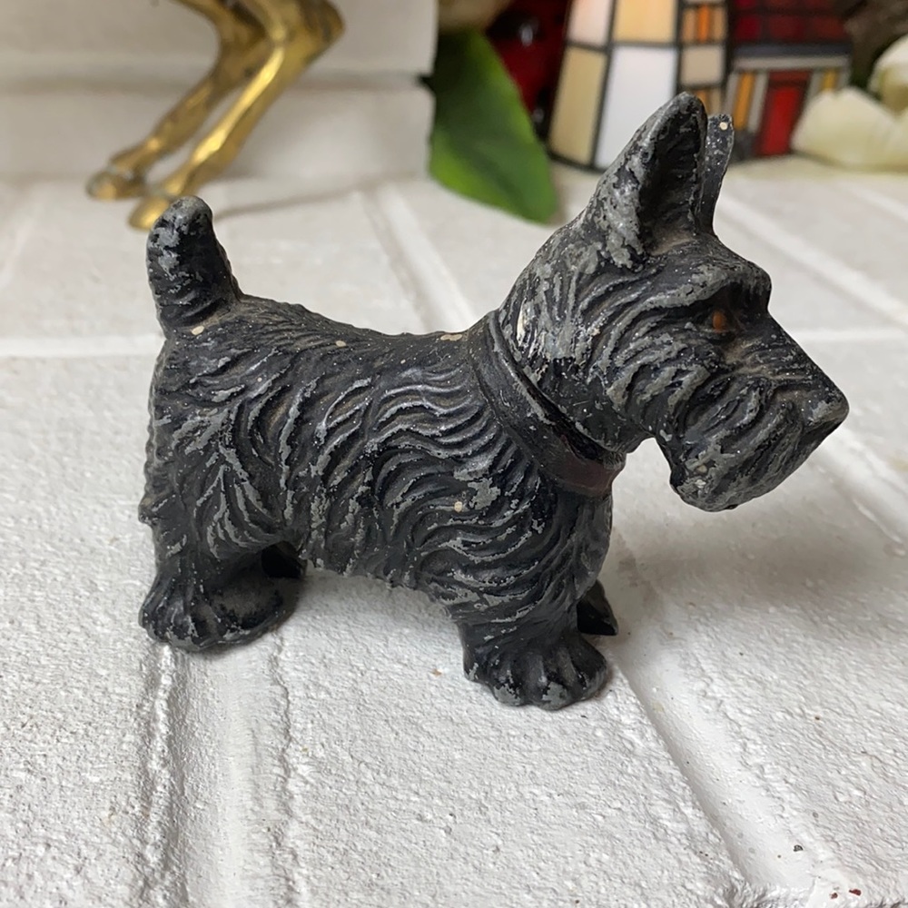 🌺VINTAGE Unique West Highland Terrier with a secret🌺